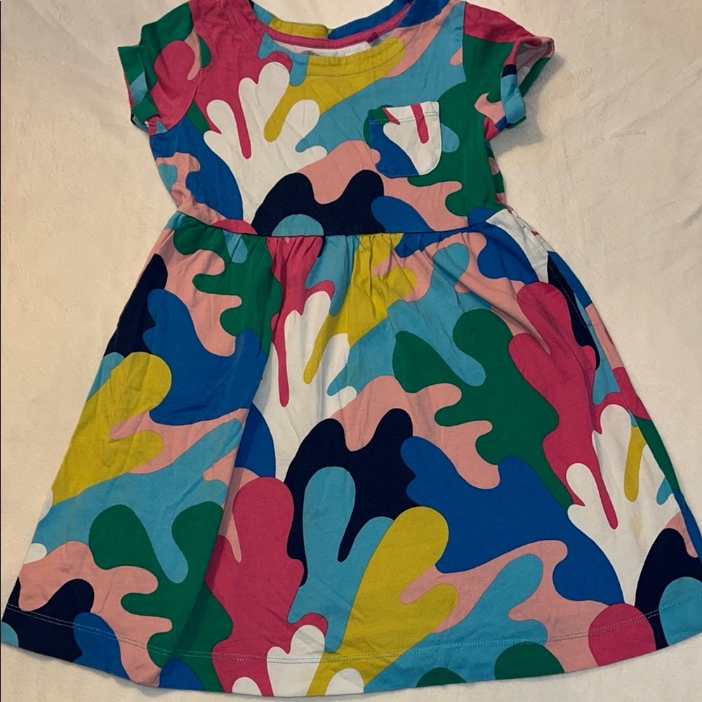 Mini Boden Colorful Kids Dress girl 6-7y